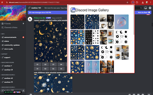 Discord Image Gallery