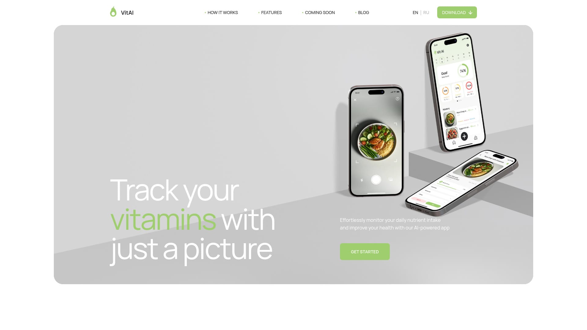 VitAI – Your Pocket Nutrition Assistant
