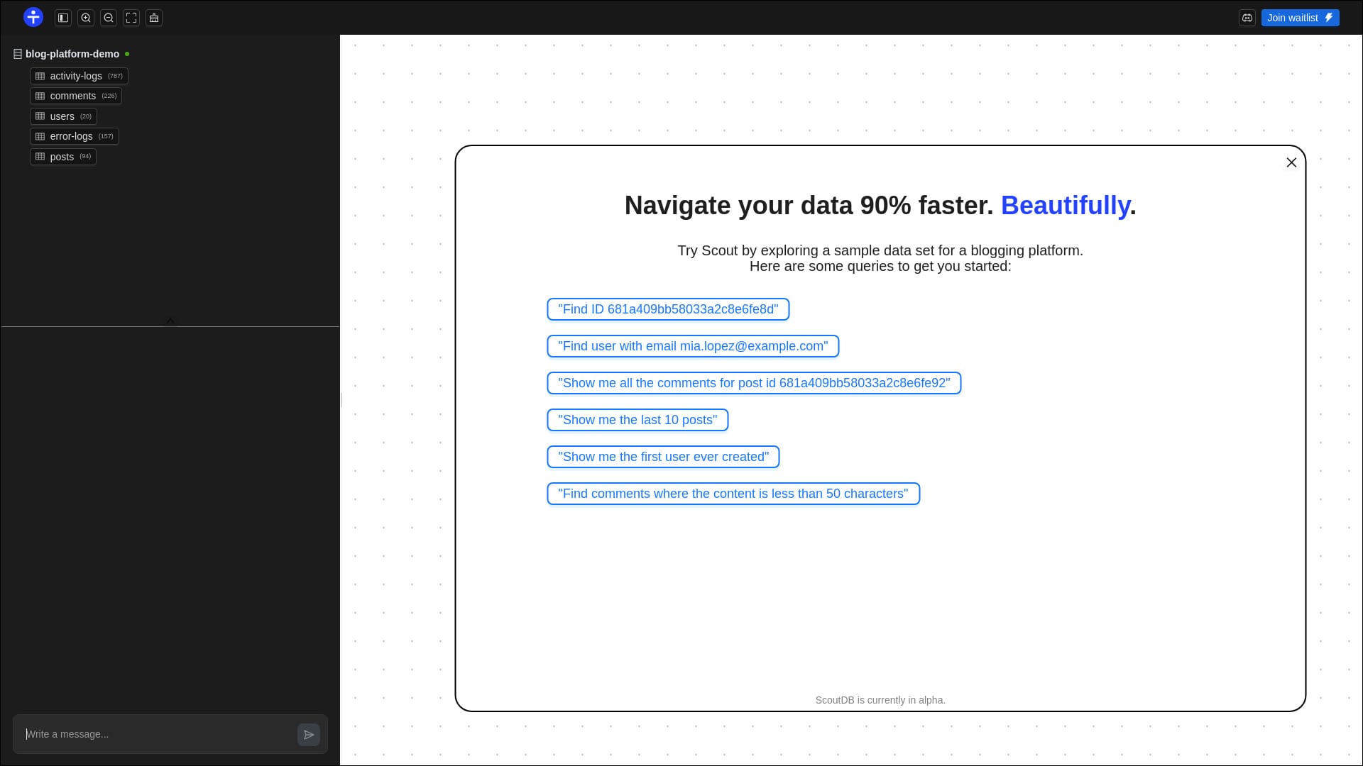 ScoutDB