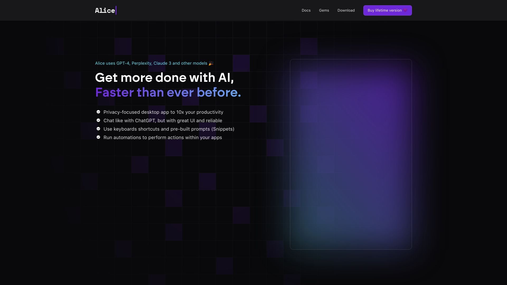 AI Tool - AI Tool Screenshot and Interface Preview