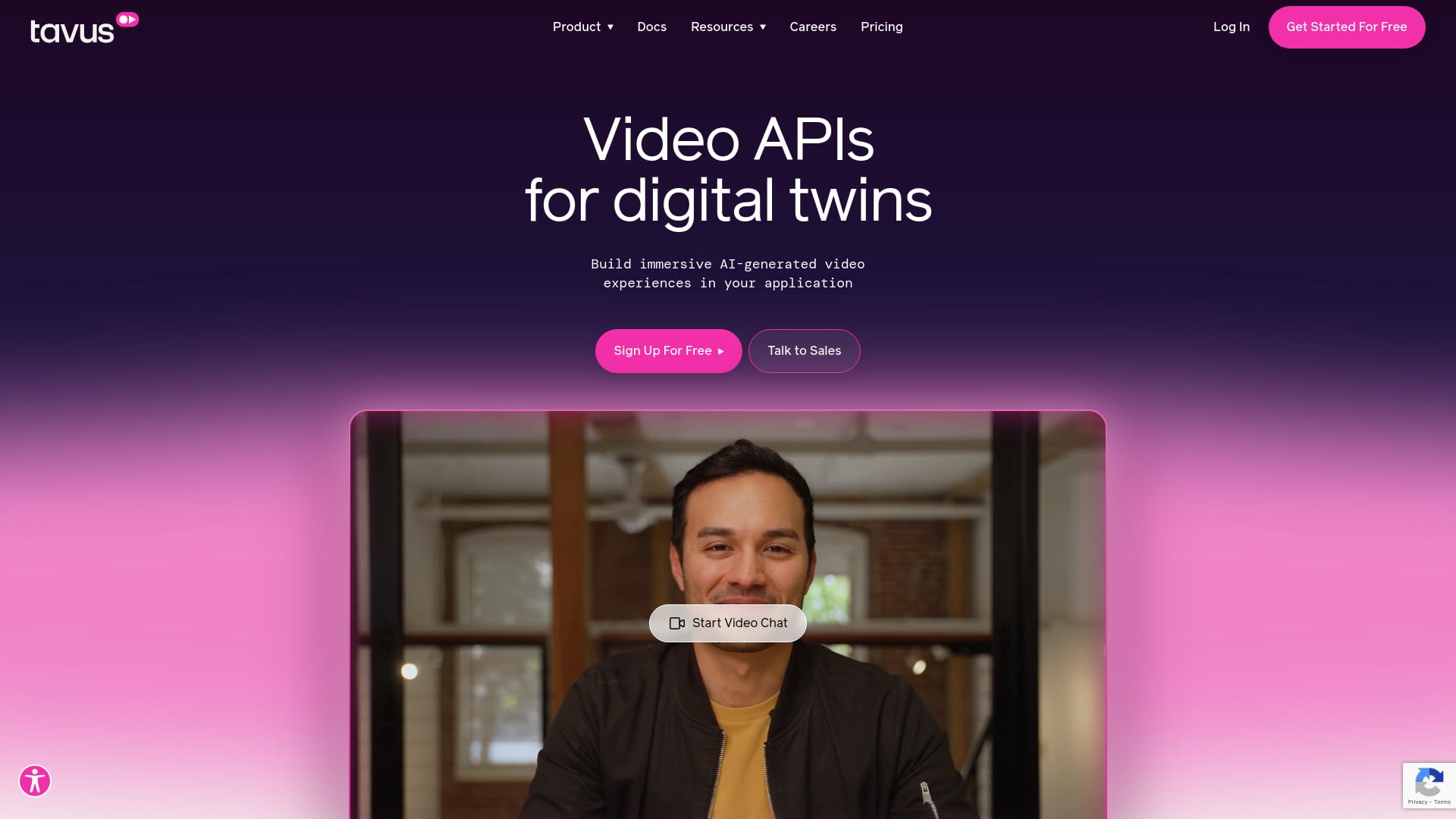 Conversational Replicas by Tavus