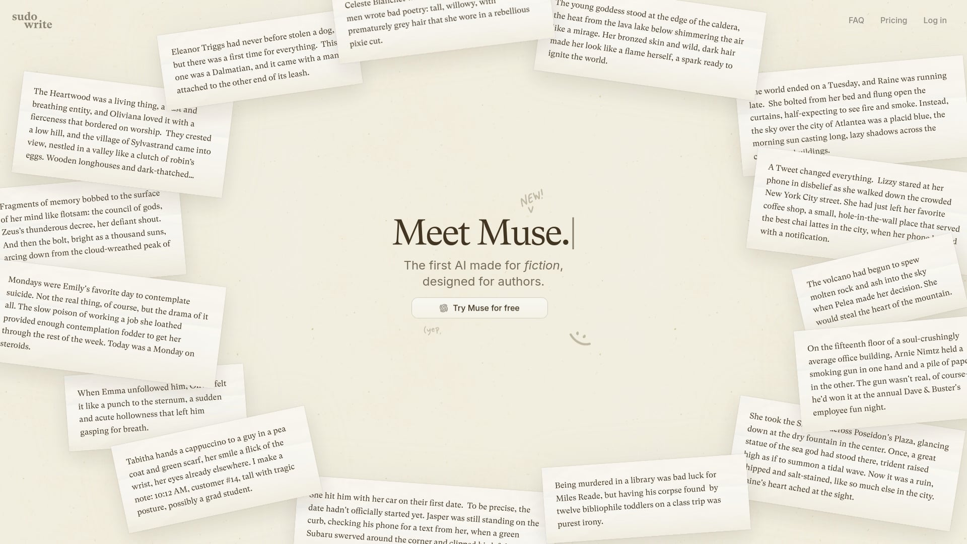 Muse by Sudowrite