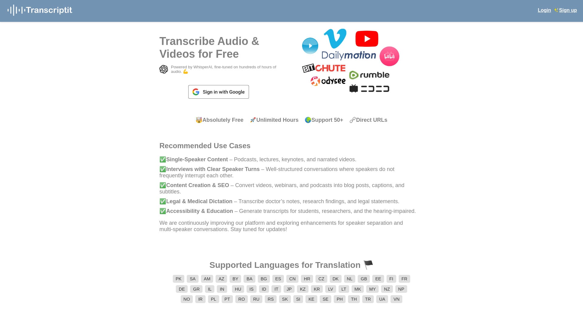 transcriptit