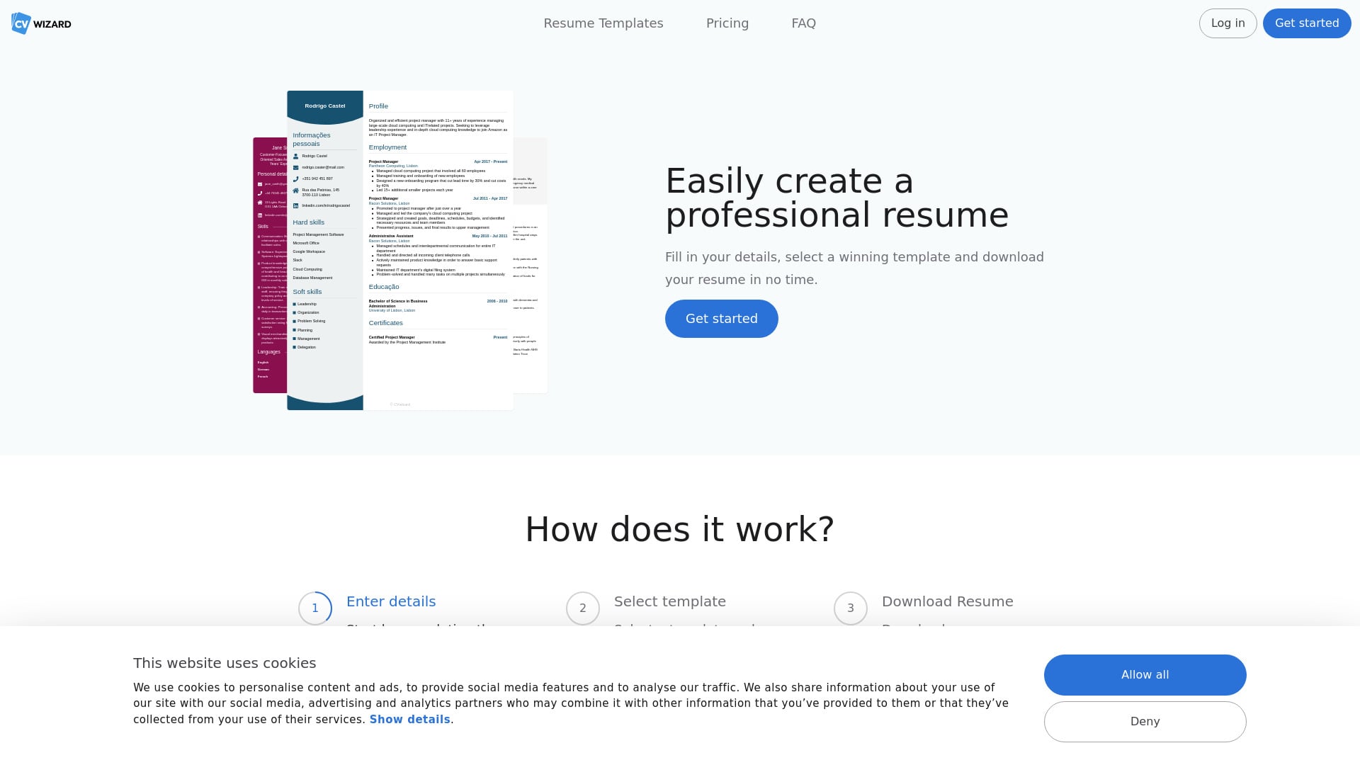 CVwizard