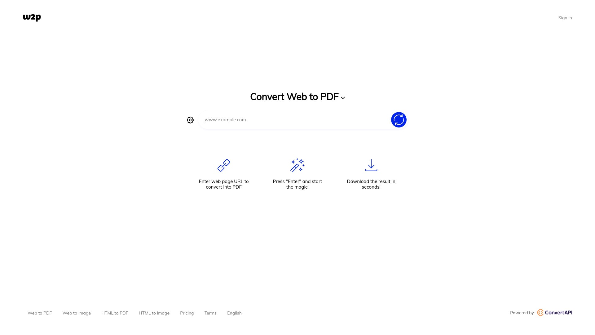 Web2PDF