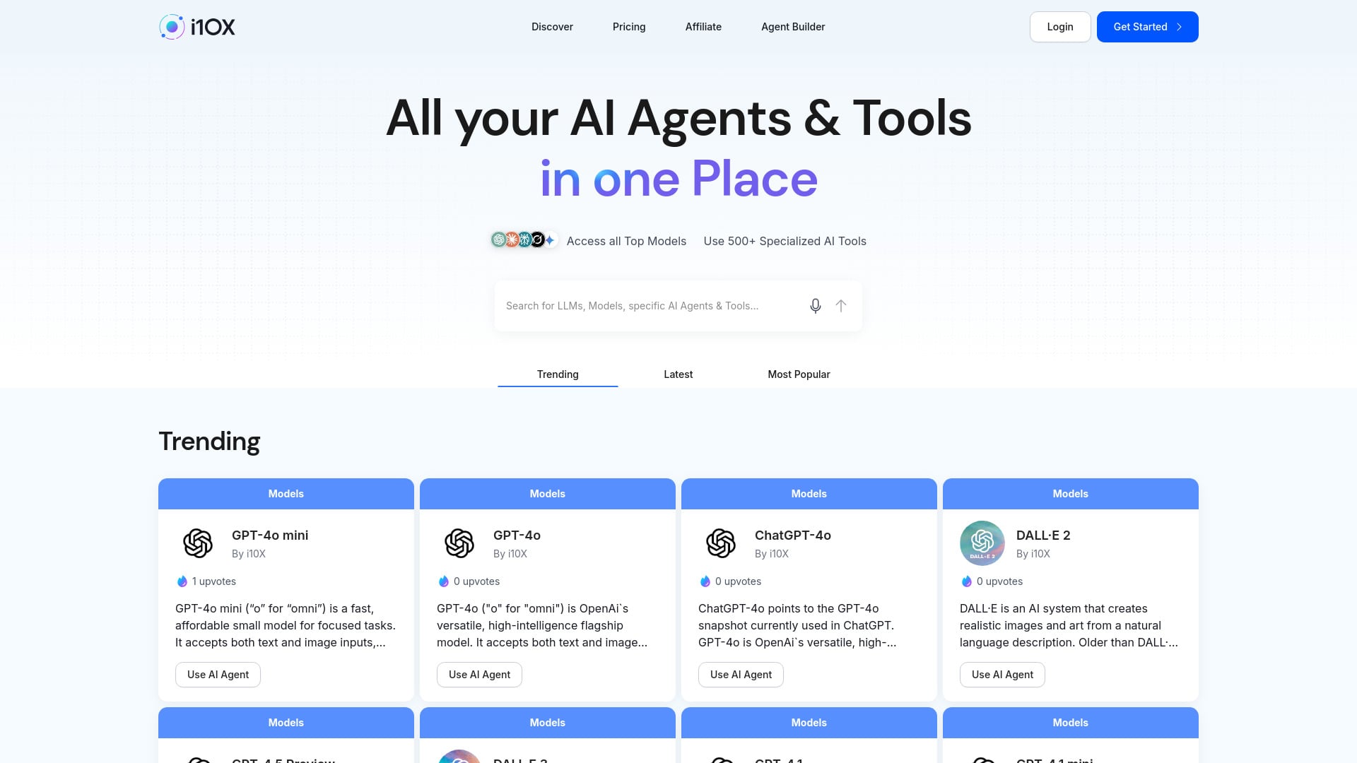 i10X: ChatGPT & 500+ AI Models & Tools — Full Access from just $8!