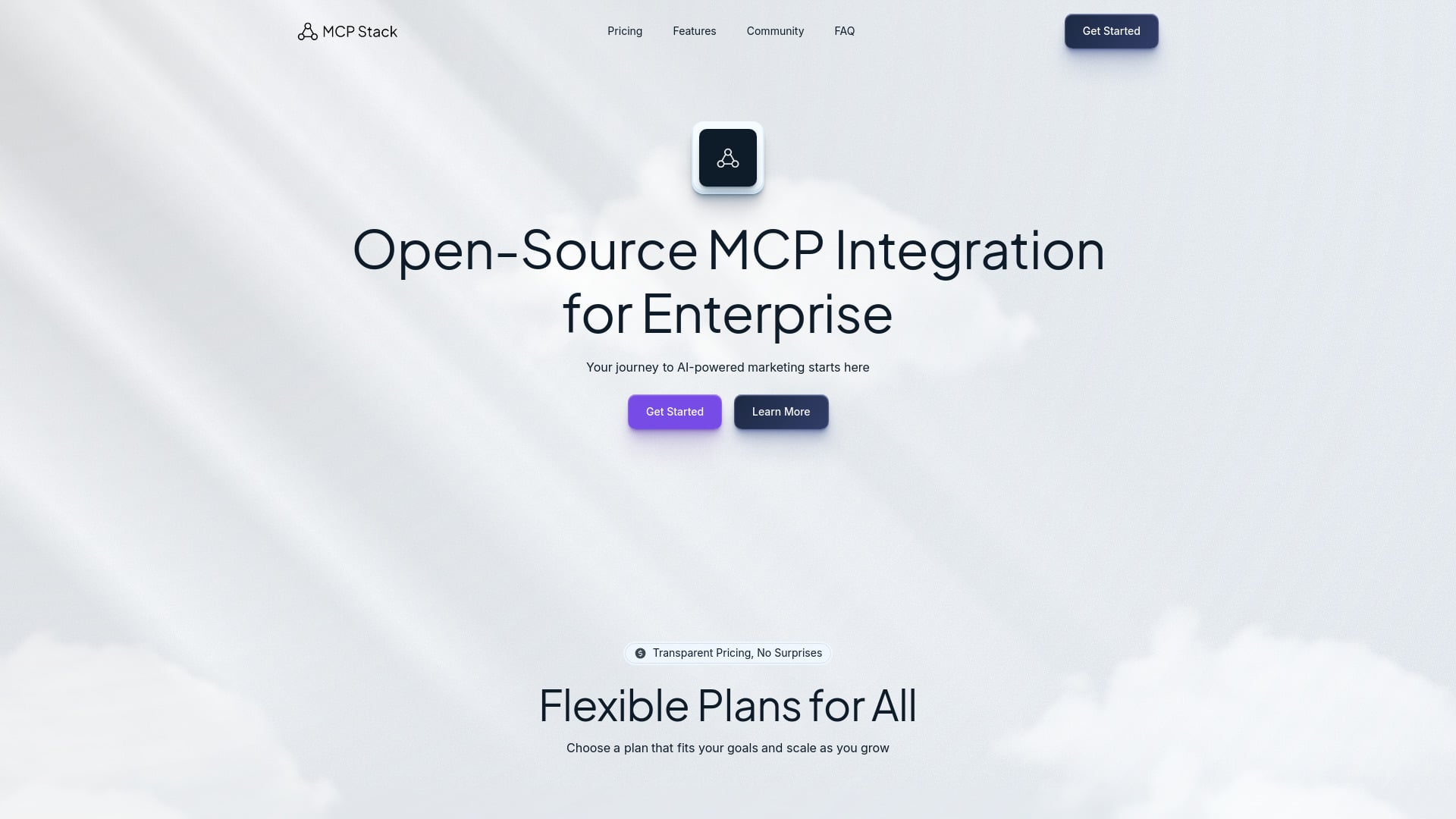MCP Stack - AI Tool Screenshot and Interface Preview