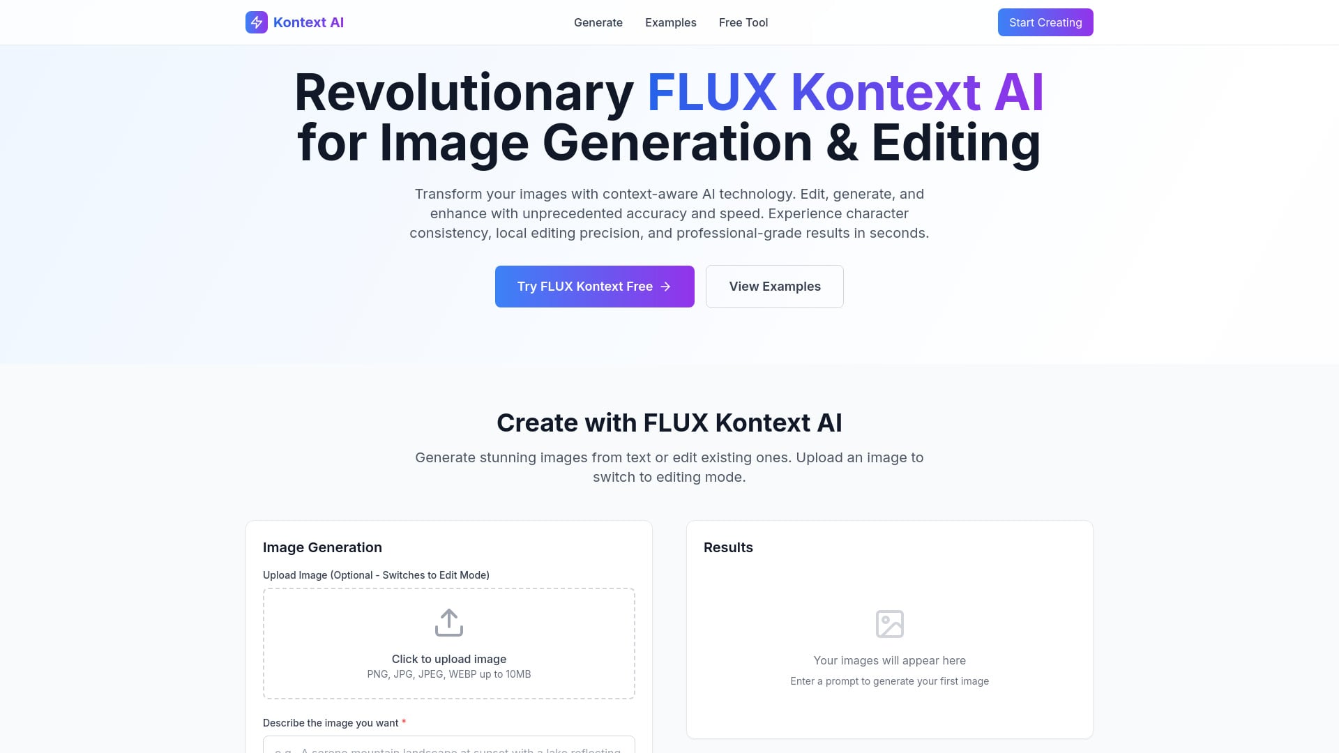 Kontext AI - AI Tool Screenshot and Interface Preview