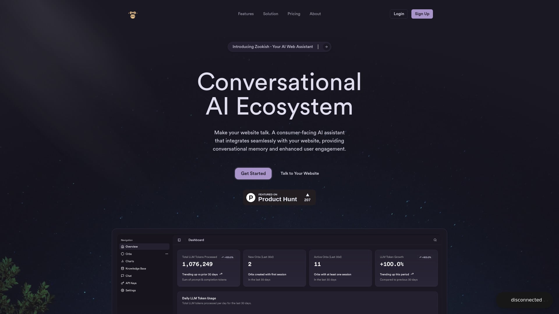 zookish - AI Tool Screenshot and Interface Preview