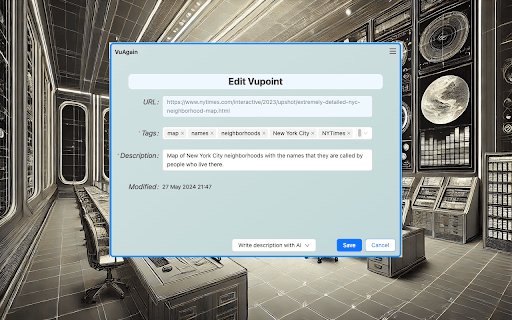 VuAgain-2023 Chrome extension