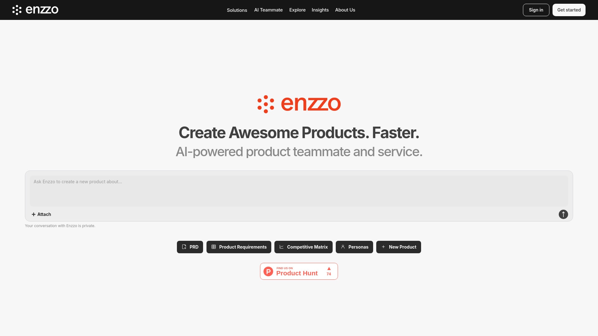 Enzzo PM - AI Product Manager